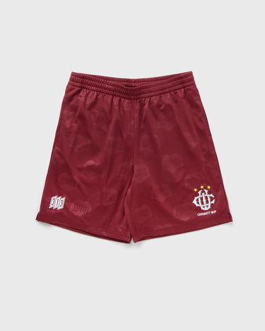 Shortsit Carhartt WIP Hartt's Football Shorts Burgundia | I034623-2UG.XX, 2
