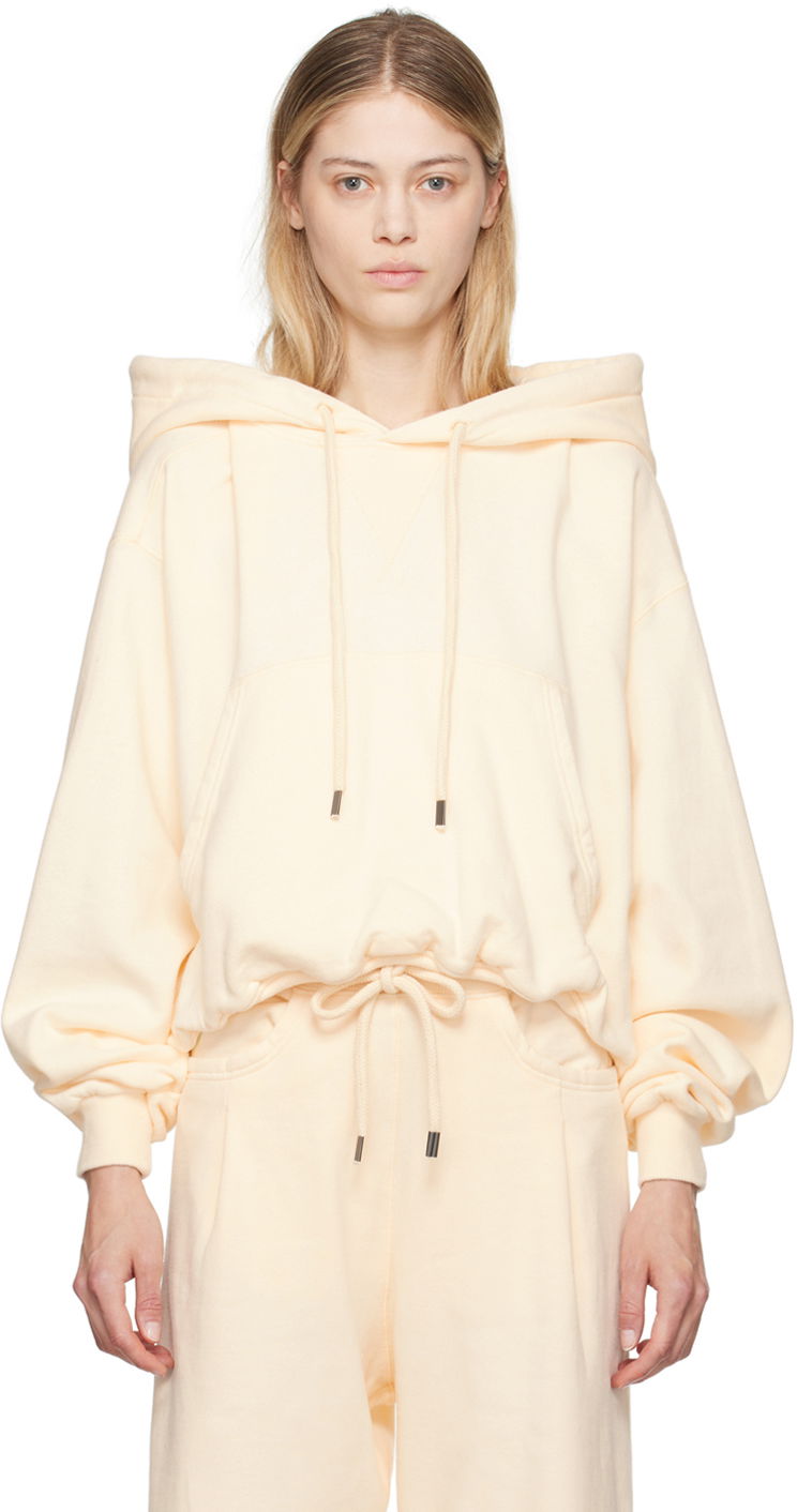 Huppari R13 R13 Balloon Popover Hoodie Beige | R13WK215 001AL