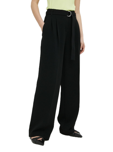Housut BOSS High Waist Pants Musta | 50479405