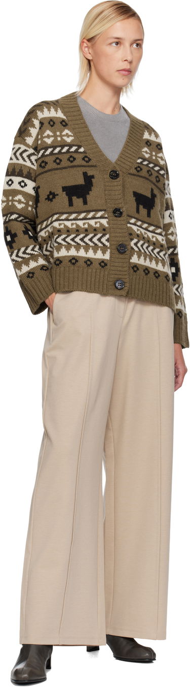 Villapaita Max Mara Llama Motif Fair Isle Cardigan Monivärinen | 2525346092600, 3