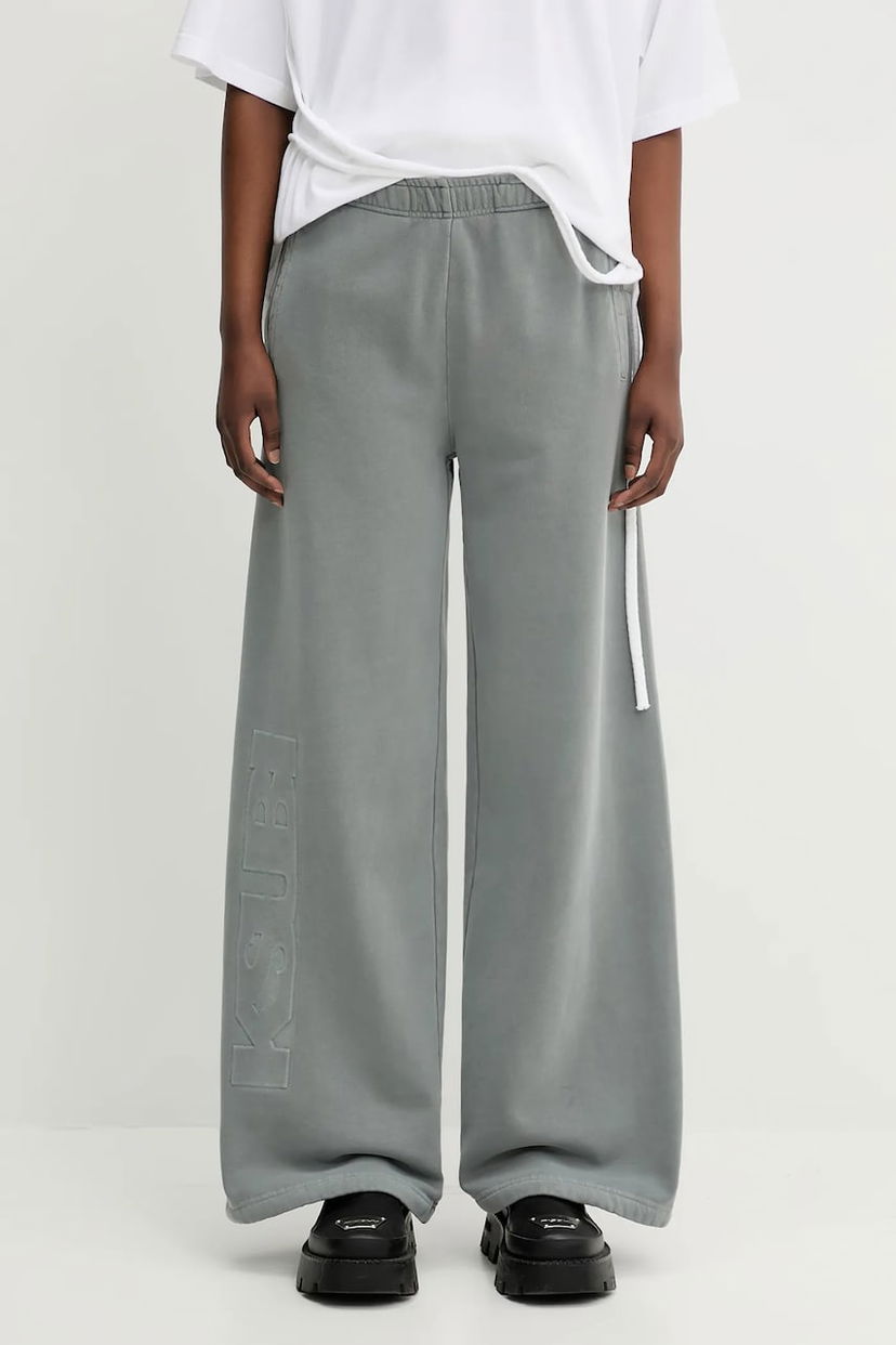 Verryttelyhousut Ksubi KSUBI Sott Origin Wide-Leg Sweatpants Harmaa | WSP25PA003