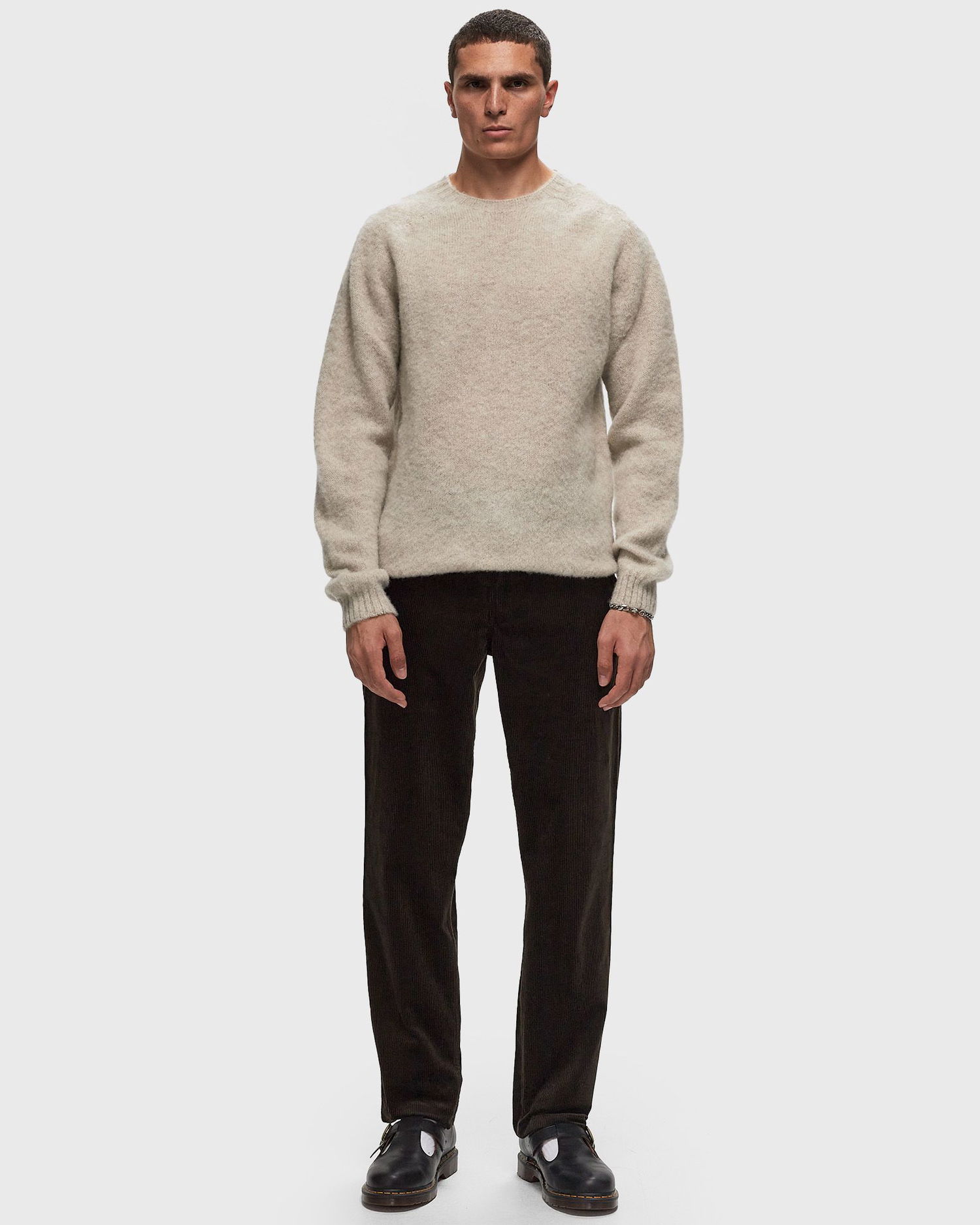 Housut NORSE PROJECTS Aros Regular Wide Wale Corduroy Chino Musta | N25-0407-2022, 1