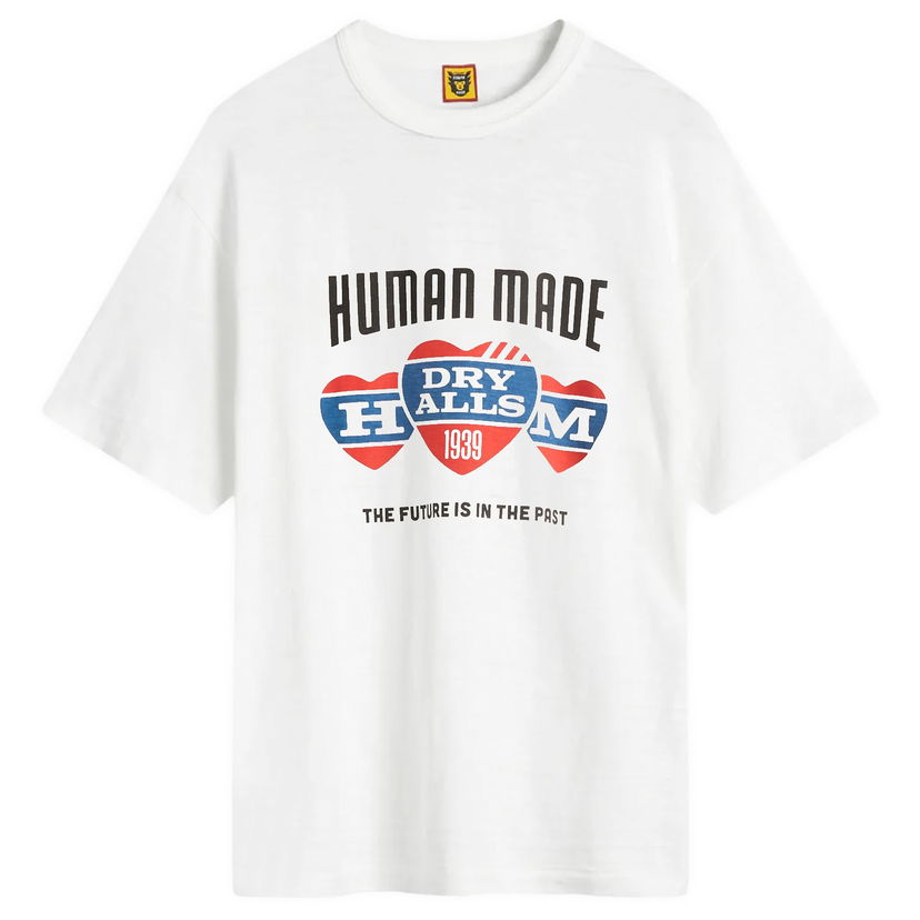 T-paita Human Made Multi Heart T-Shirt, Size Large, Human Made Valkoinen | HM30TE003-WHT