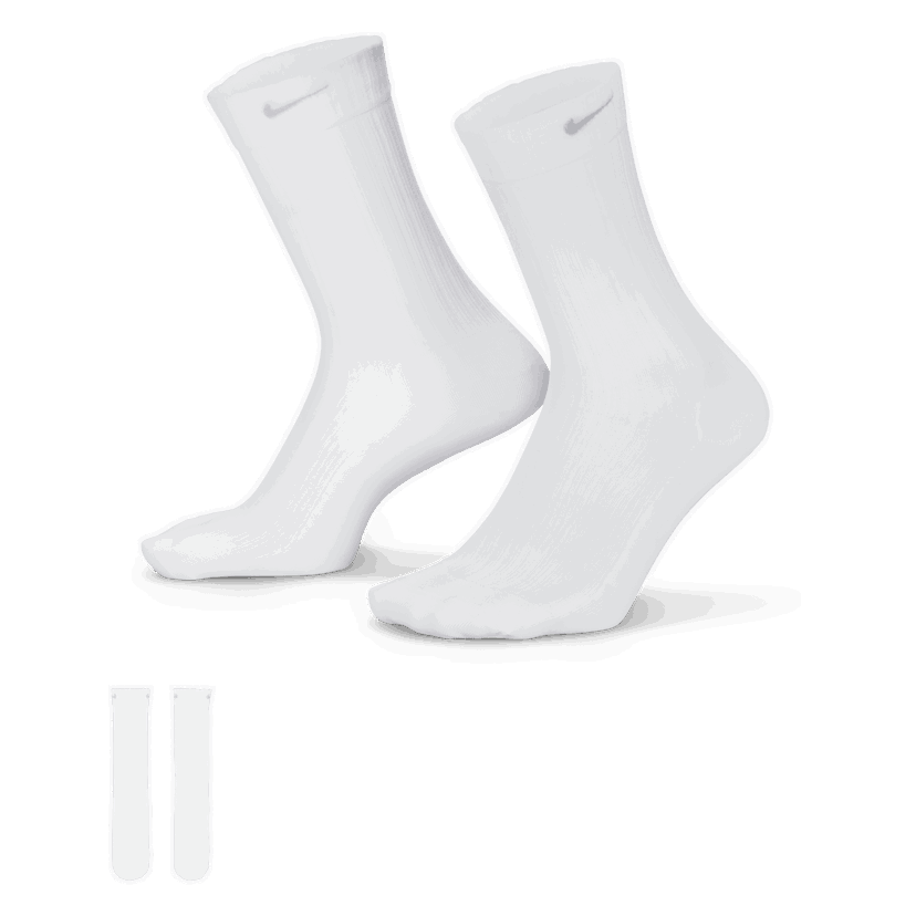 Sukat Nike Socks Valkoinen | DV5701-100