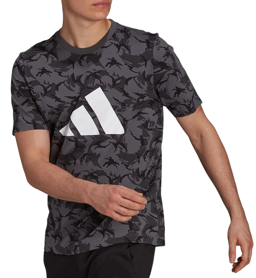 T-paita adidas Performance Sportswear Future Icons 3-Stripes Musta | ha8707