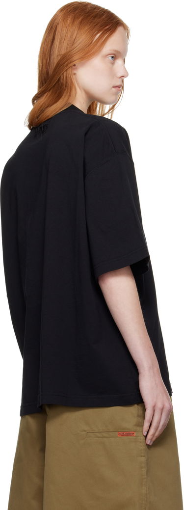 T-paita VETEMENTS VETEMENTS 'Night In Paris' Oversized T-Shirt Musta | UH76TR410B, 2