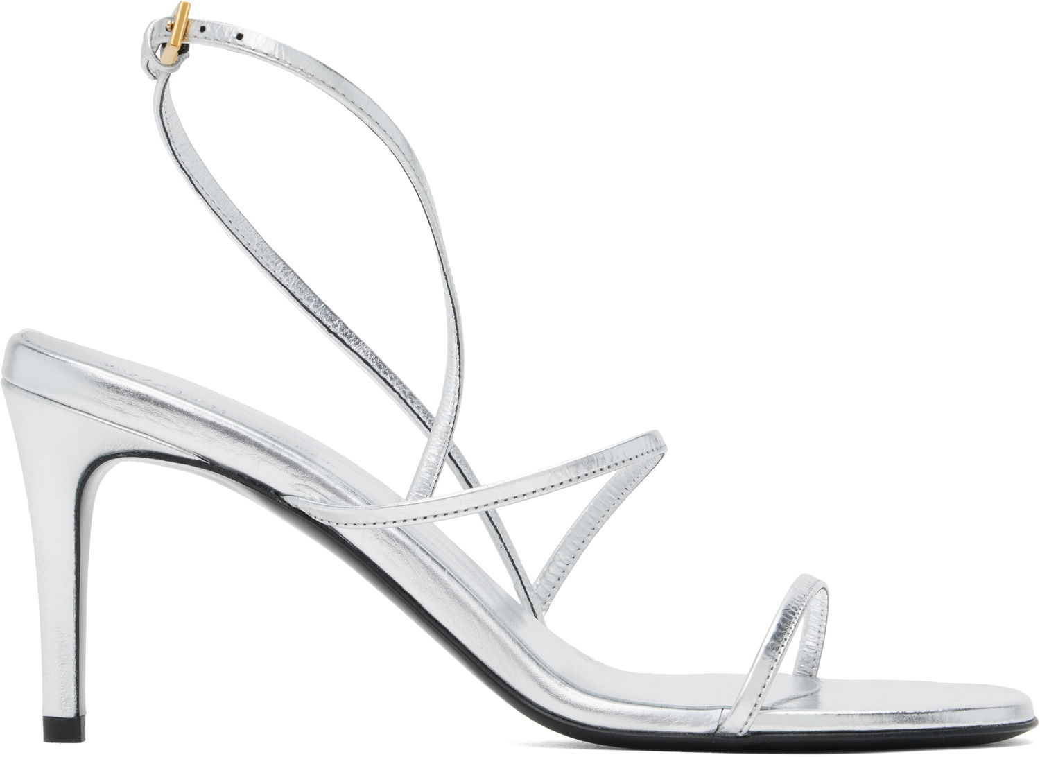 Tennarit ja kengät Khaite Loop Heeled Sandals Metallinen | F3075-772, 0