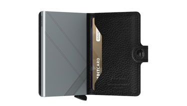 Lompakko Secrid Miniwallet "Stitch Linea Black" Musta | MSt-Linea-Black, 2