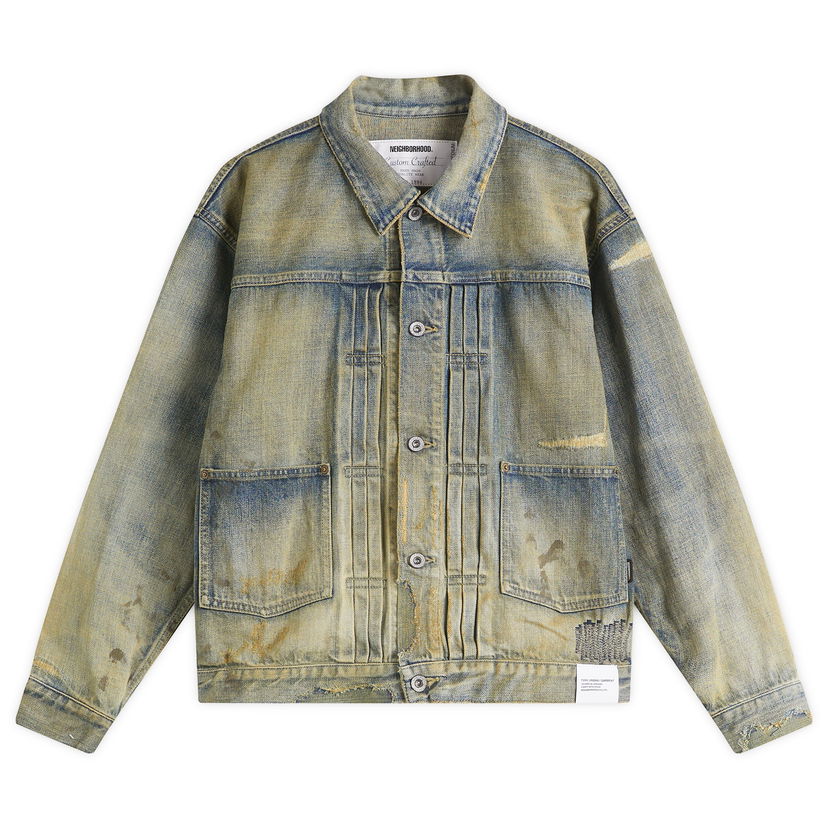 Takki Neighborhood Neighborhood Savage Type-1 Denim Jacket Sininen | 251XBNH-JKM01-IND
