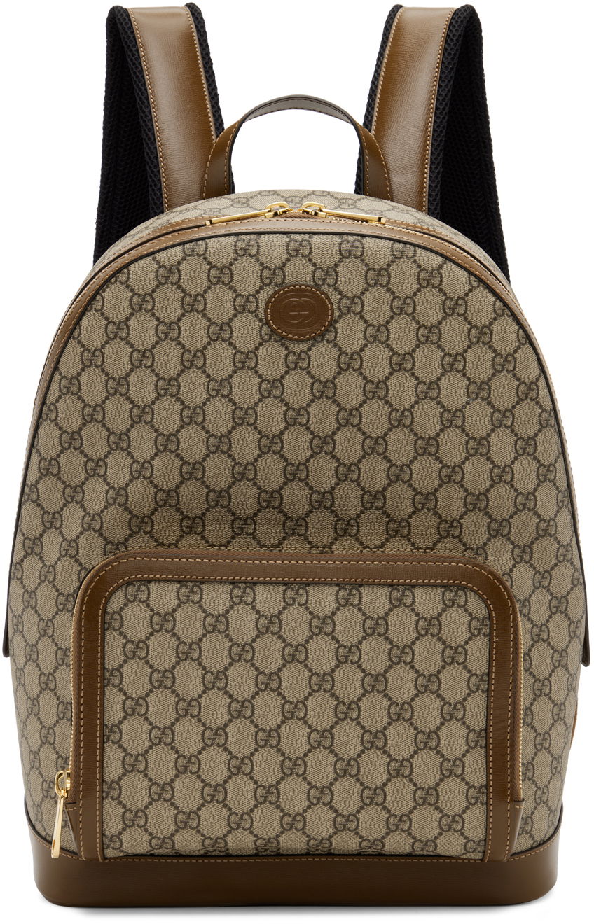 Reppu Gucci GG Supreme Ruskea | 704017 FAA0R, 0