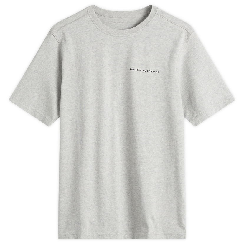 T-paita Pop Trading Company Reflective Logo T-Shirt, Size Large Harmaa | POPSS25-02-011