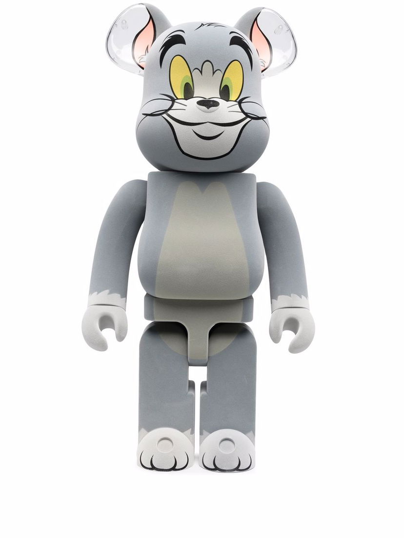 Keräilykelpoinen Medicom Toy Tom flocked Be@rbrick toy - Grey Harmaa | 1000TOM17855334