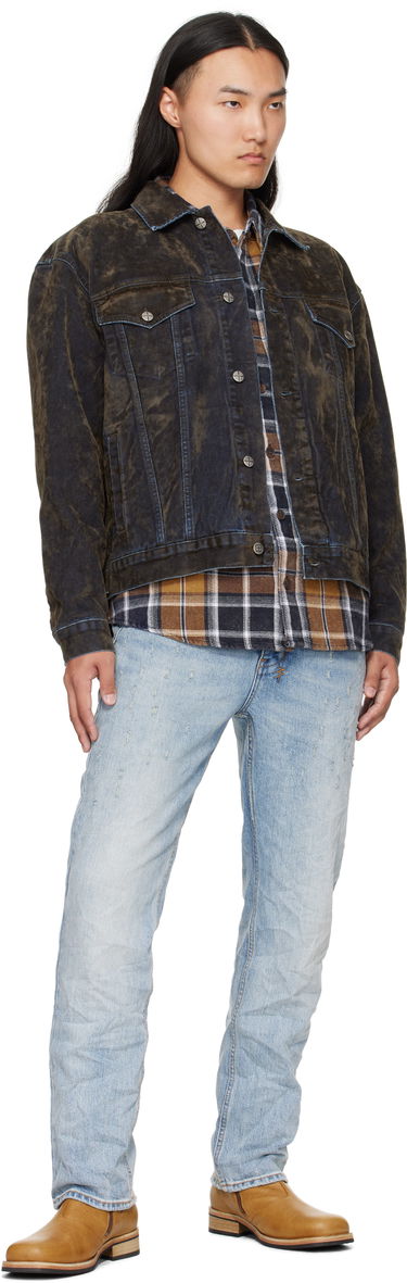 Takki Ksubi Ksubi Oh G Denim Jacket Sininen | MFA25JK017, 3