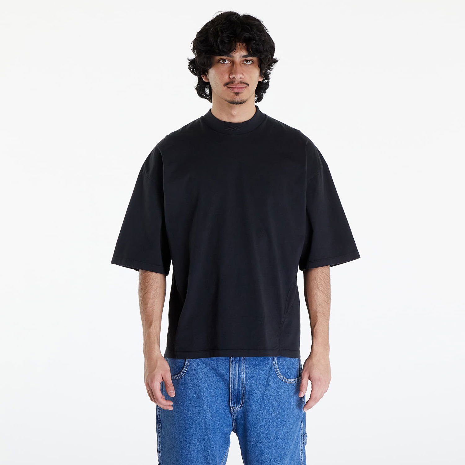 T-paita Reebok Oversized Tee UNISEX Washed Black Musta | RMAA001C99JER0021000, 0