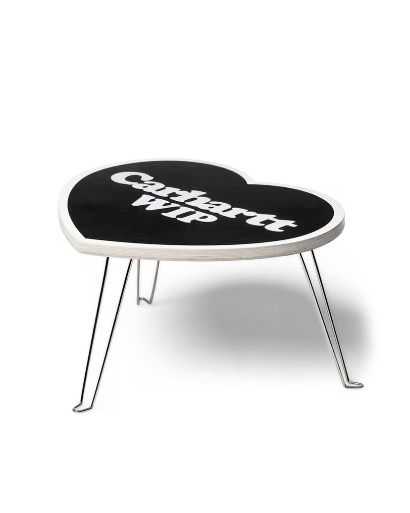Kodin sisustus Carhartt WIP Carhartt WIP Heart Folding Table Musta | I035830.0D2XX