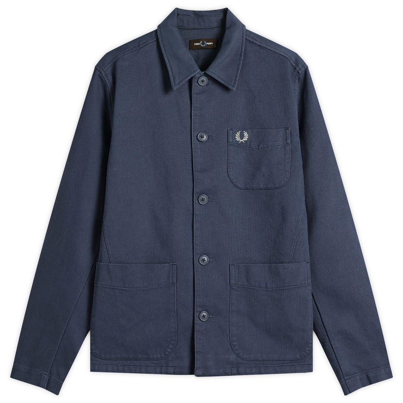 Paita Fred Perry Bedford Corduroy Overshirt, Size Large Sininen | M1701-738