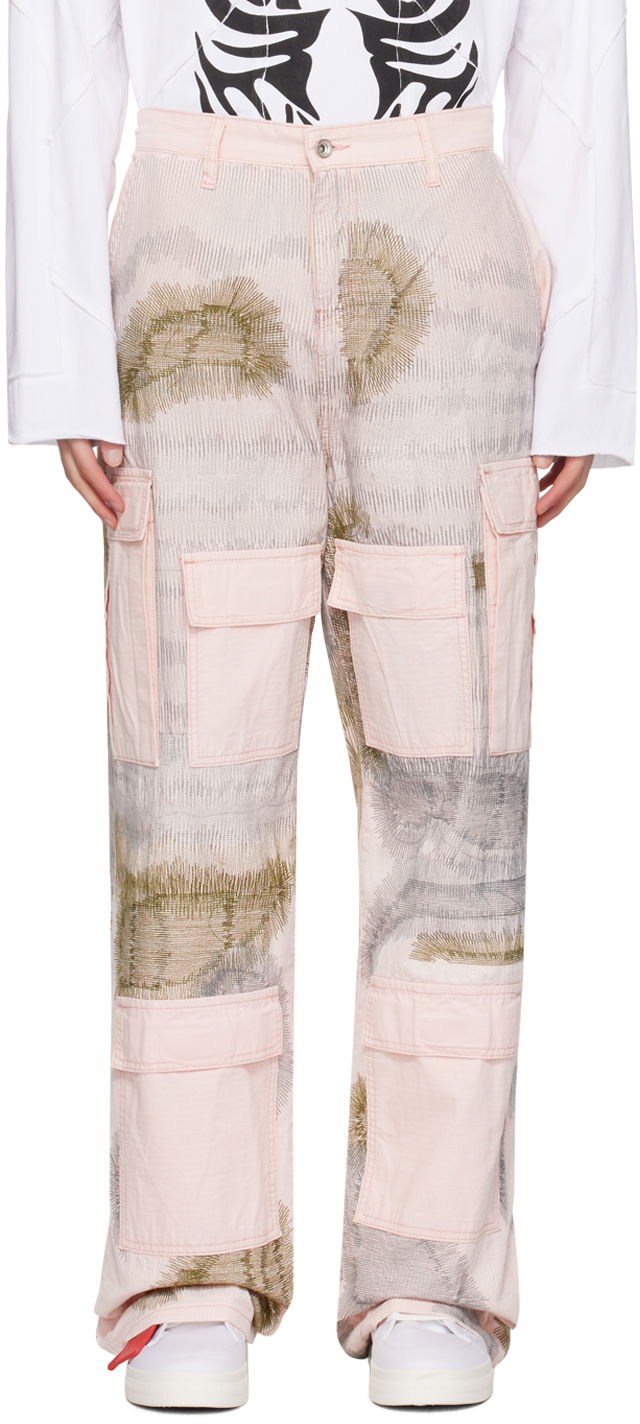 Cargo housut Who Decides War Who Decides War Darning Cargo Pants Monivärinen | 1120620015SS24