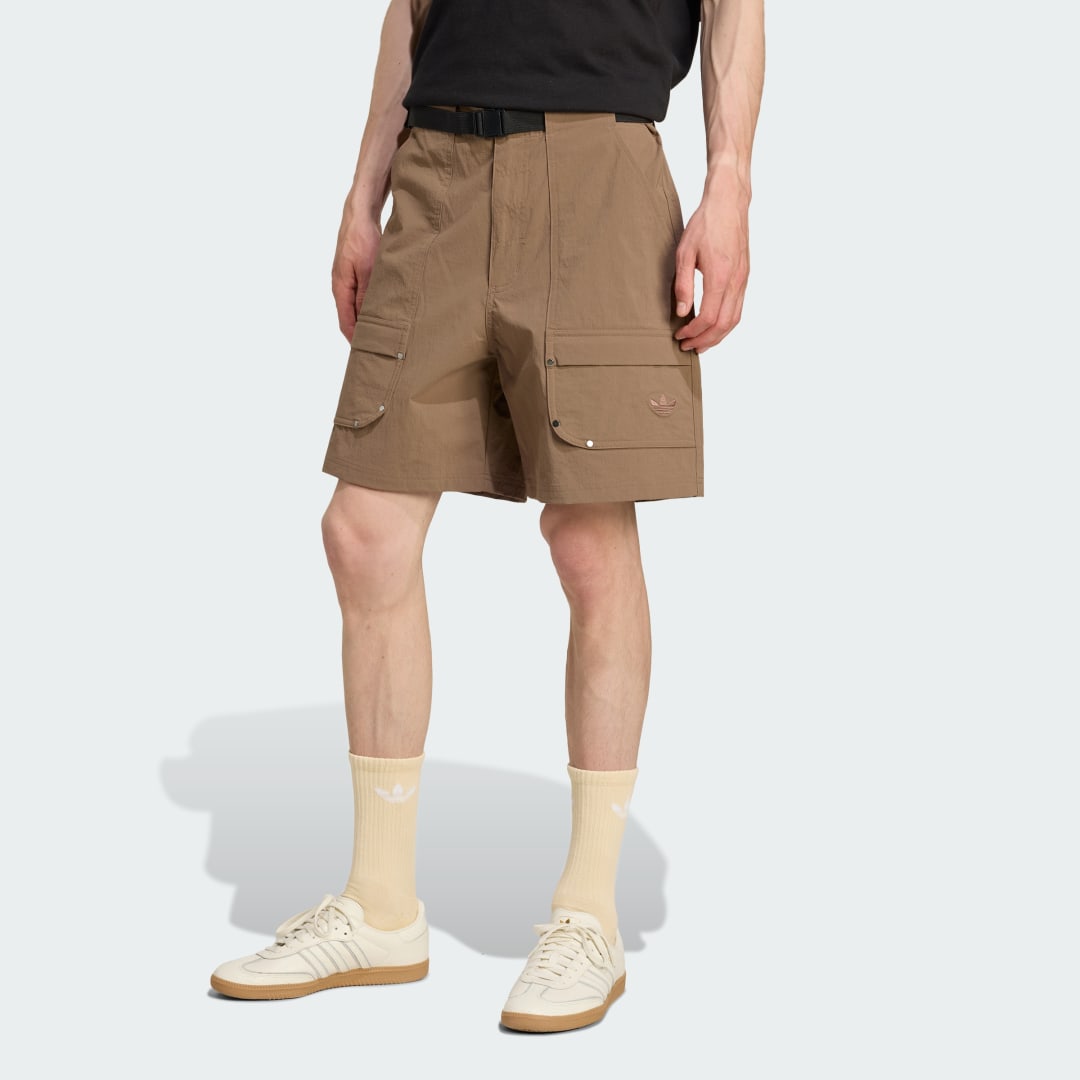 Shortsit adidas Performance Premium Essentials Utility Cargo Shorts Ruskea | JW1081, 0