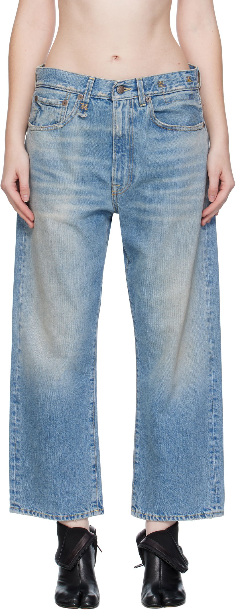 Jeans R13 R13 X-BF Jeans Sininen | R13WD211-D343B