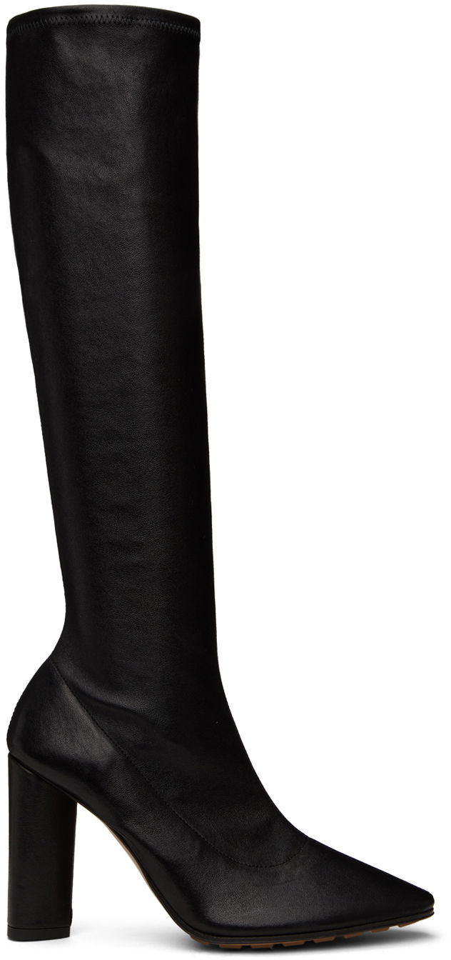 Tennarit ja kengät Bottega Veneta Bottega Veneta Pointed Stretch Boots Musta | 775452 VBP40