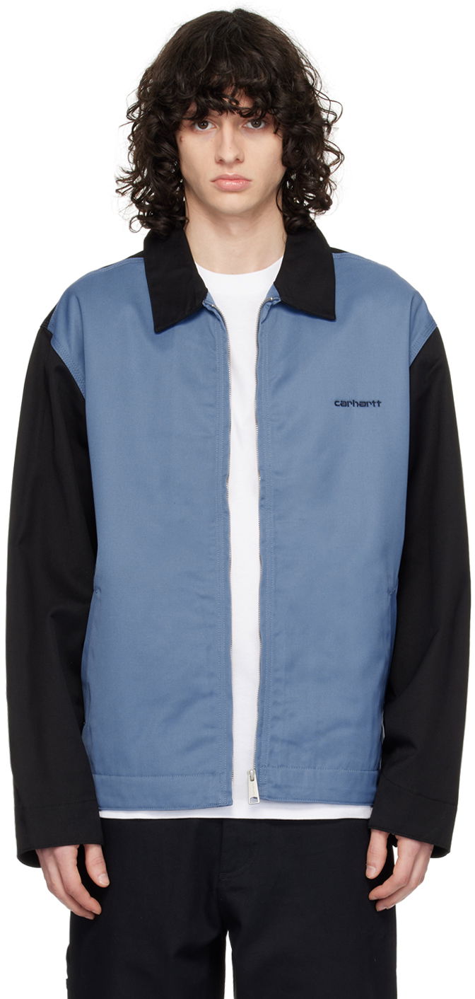 Takki Carhartt WIP Module Script Colorblock Jacket Sininen | I032977