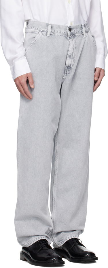 Jeans Carhartt WIP Carhartt WIP Single Knee Jeans Harmaa | I035826, 1
