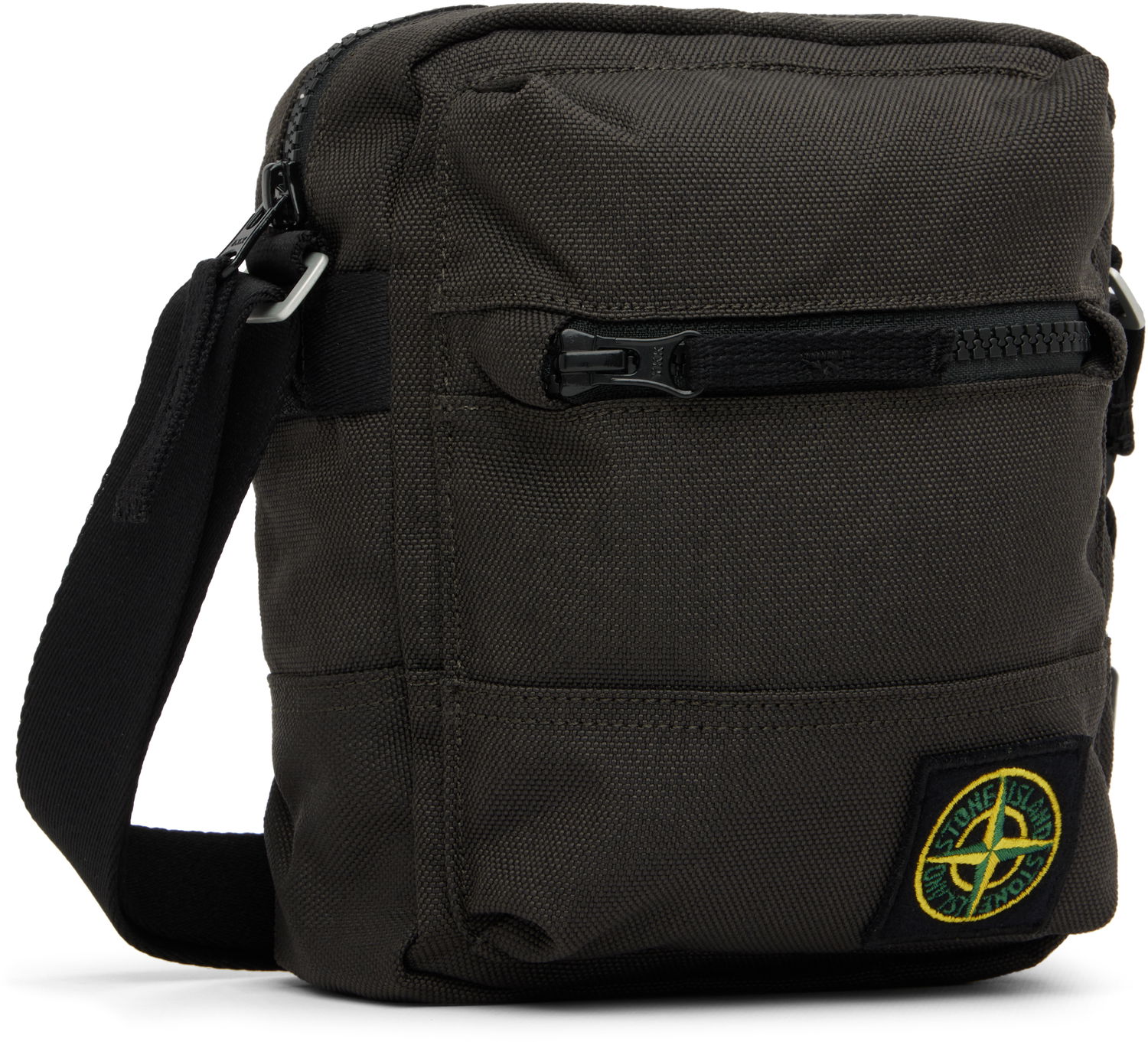 Olkalaukku Stone Island Resin Treated CORDURA 1500 Crossbody Pouch Vihreä | K2S15 9200011 S0075, 1