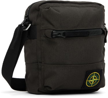 Olkalaukku Stone Island Resin Treated CORDURA 1500 Crossbody Pouch Vihreä | K2S15 9200011 S0075, 1