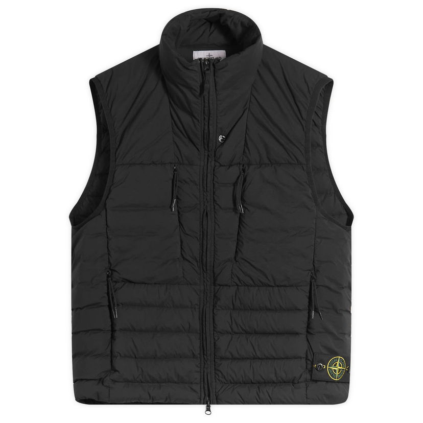 Liivi Stone Island Seamless Tunnel Nylon Down-TC Light Vest, Size Large Musta | K2S15G100004-V0029