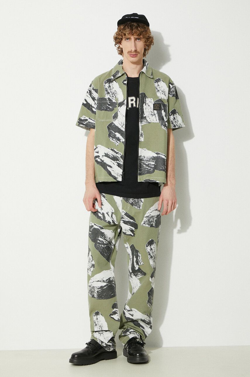 Paita MARKET Work Shirt With Classic Collar Vihreä | 369000152, 1