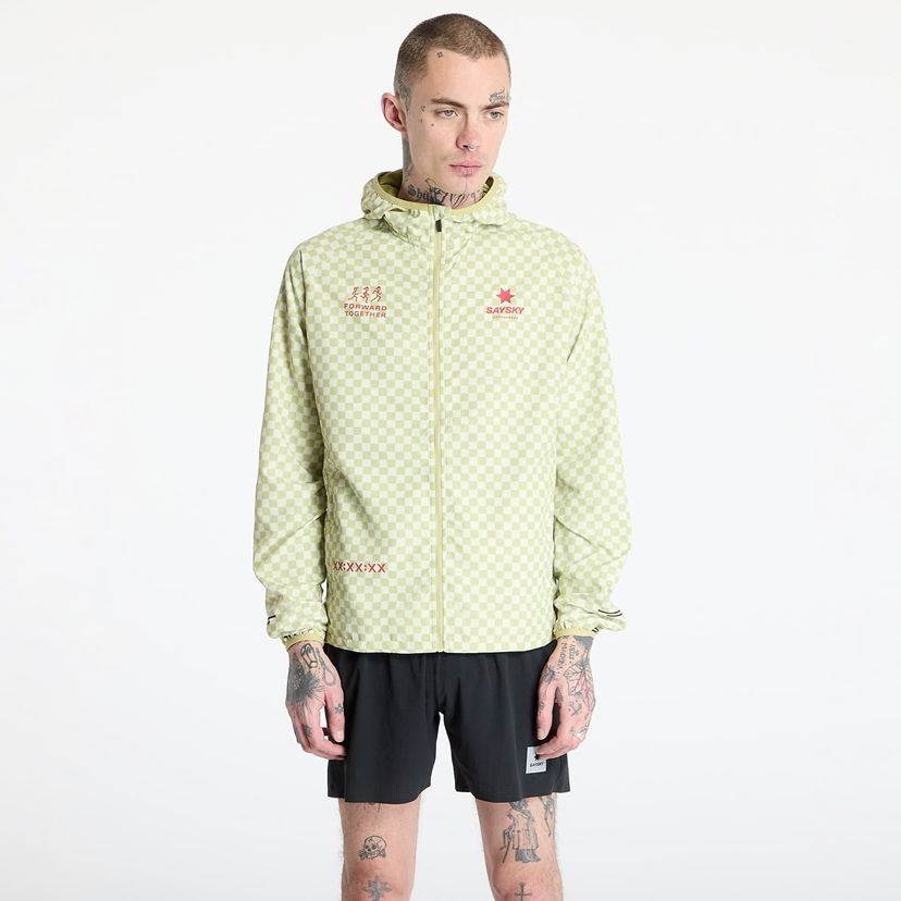 Tuulitakki Saysky SAYSKY Checker Pace Jacket Vihreä | NMRJA22C1034