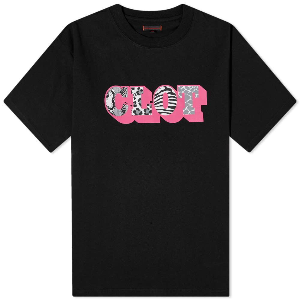 T-paita CLOT Shadow Logo Tee Musta | CLTE22F10002-BLK, 0