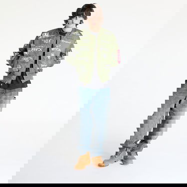 Bomber-takki Alpha Industries Alpha Industries MA-1 Peace Bomber Jacket Vihreä | 156136-01, 4