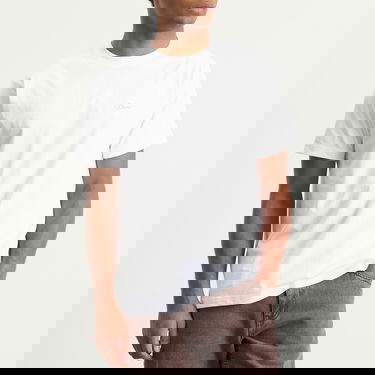 T-paita Dime Dime Cursive Small Logo T-Shirt, Size Large Valkoinen | DIMEFA2544WHT, 2