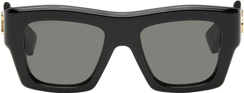 Aurinkolasit Gucci Black Square Sunglasses Musta | GG1772S-001