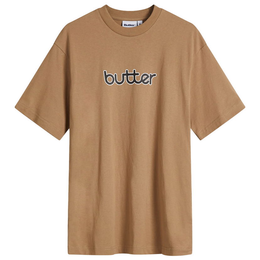 T-paita Butter Goods Butter Goods Men's Alpine T-Shirt Ruskea | BG251102-NTL