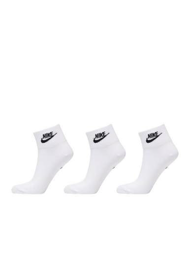 Alusvaatteet ja sukat Nike Ankle Socks 3-Pack Valkoinen | DX5074-101