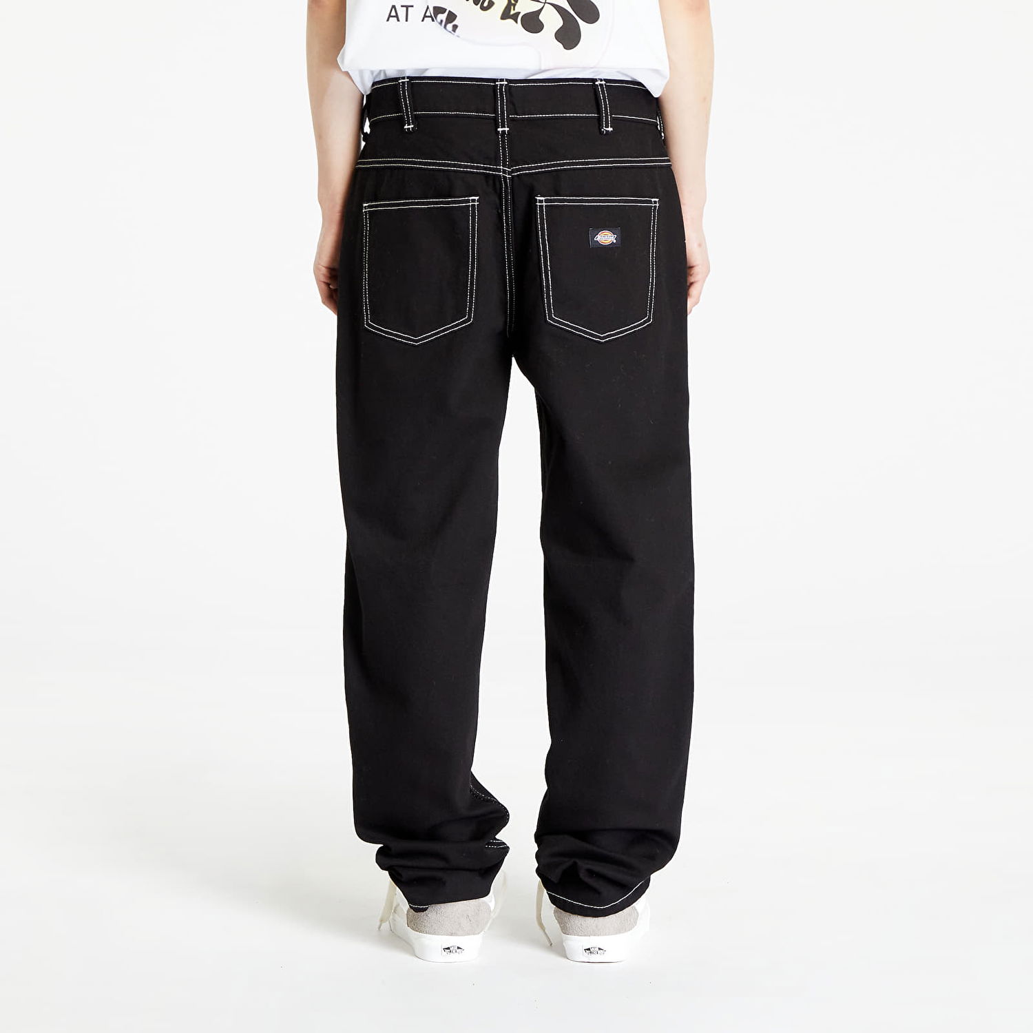 Jeans Dickies Houston Denim Rinsed Musta | DK0A4XFLRBK1, 1