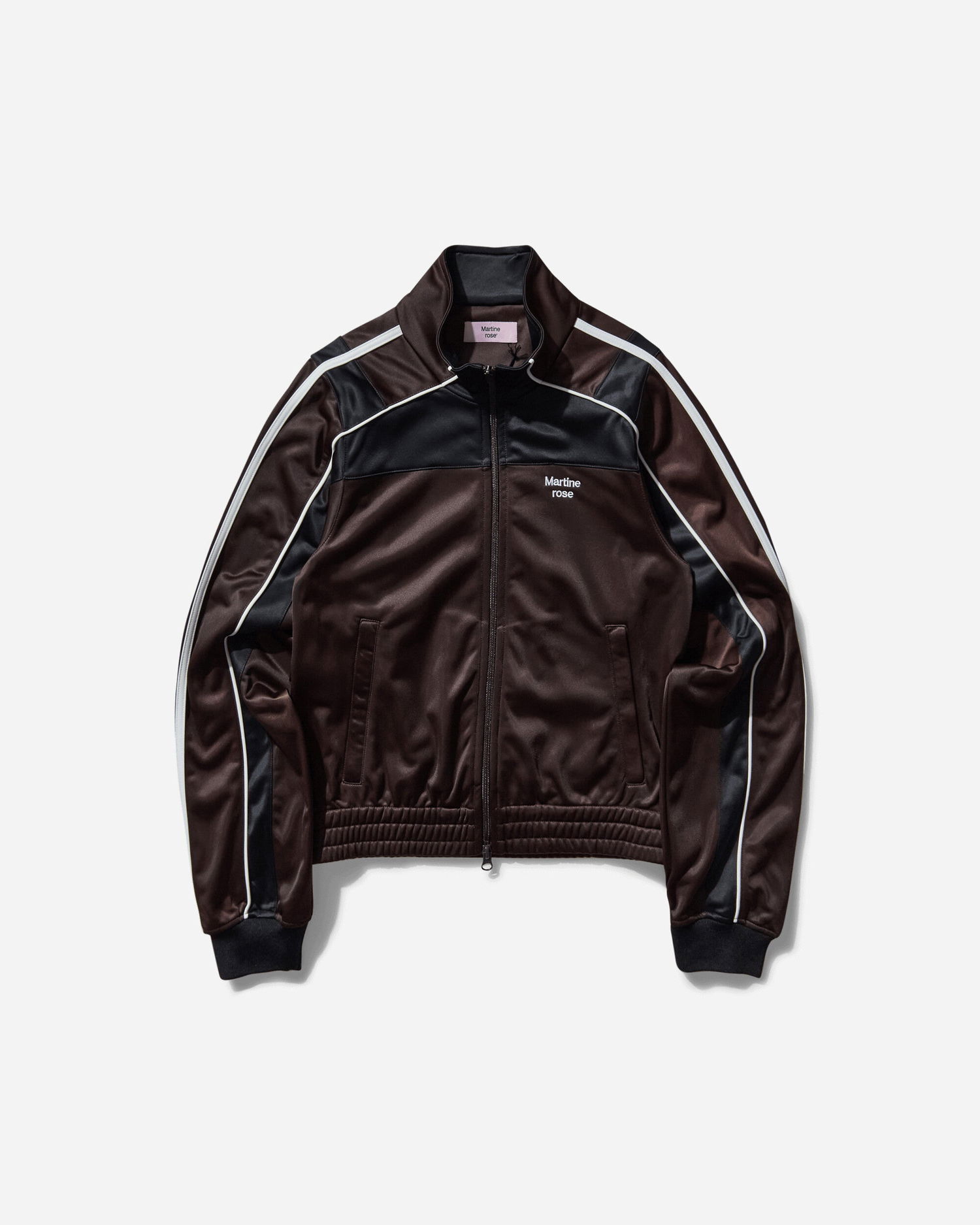 Verryttelypuku Martine Rose Shrunken Track Jacket Ruskea | 137JT12700, 0