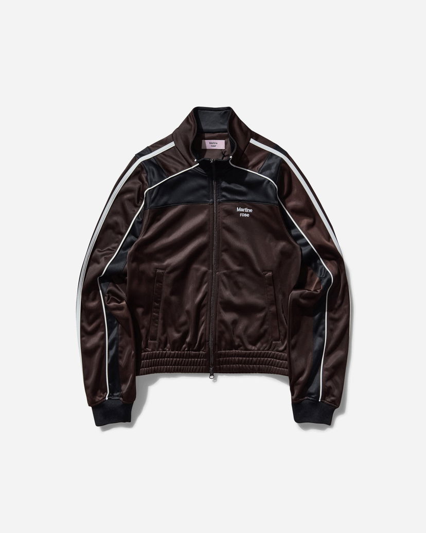 Verryttelypuku Martine Rose Shrunken Track Jacket Ruskea | 137JT12700