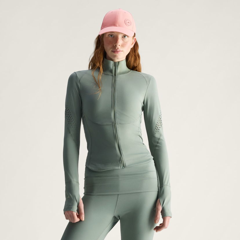 Takki adidas Performance Training Jacket by Stella McCartney Vihreä | JW4552