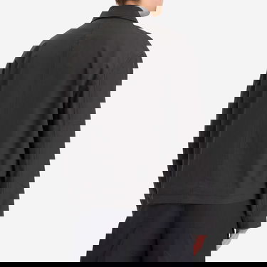 Takki Studio Nicholson Studio Nicholson Zip Through Jacket, Size Large Musta | FOLASNM-1320-GRA, 3