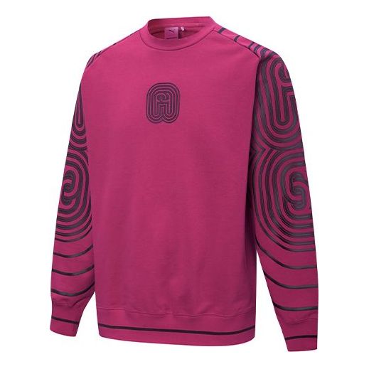 Huppari Puma PRONOUNCE Unisex Round-Neck Sweatshirt Vaaleanpunainen | 534033-75