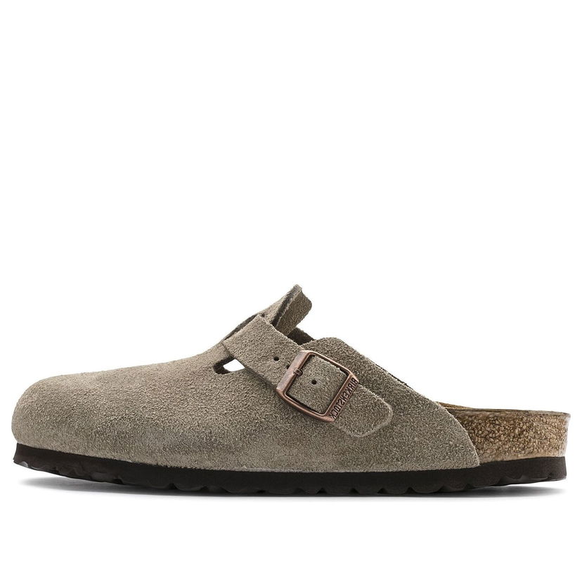 Tennarit ja kengät Birkenstock Boston Suede Leather Sandals Harmaa | 0060461