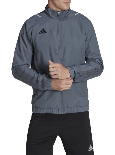 Tuulitakki adidas Performance Tiro 23 Competition Presentation Harmaa | hu1339