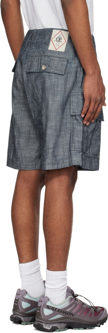 Shortsit C.P. Company C.P. Company Chambray Cargo Shorts Harmaa | 18CMBE149A-110065W, 2