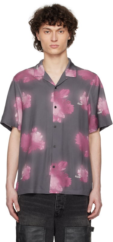 Paita Ksubi Ksubi Cursed Resort Short Sleeve Shirt Harmaa | MSP25SH007, 0
