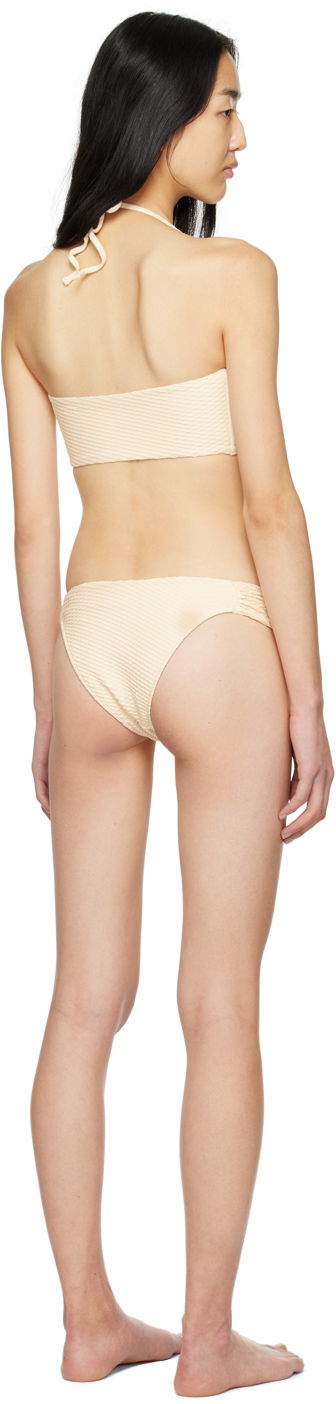 Uimapuvut Anine Bing Twist Bikini Set Beige | A-11-2113-127 / A-11-4114-127, 2