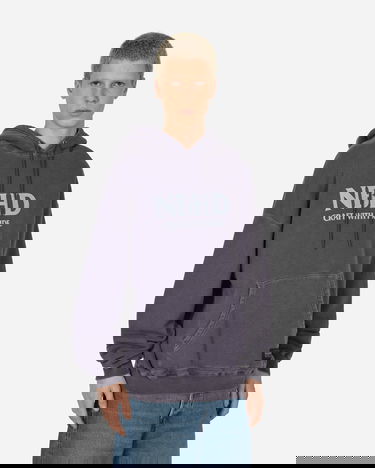 Huppari Neighborhood Pigment Dyed Hoodie Violetti | 232FPNH-CSM07 PU, 1