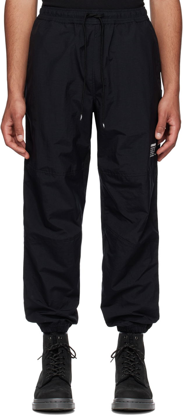 Verryttelyhousut Neighborhood PFU Nylon Drawstring Jogger Pants Musta | 231TSNH-PTM02, 0